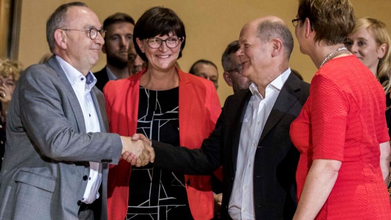 SPD-Mitglieder beginnen am Dienstag Stichwahl um Parteivorsitz