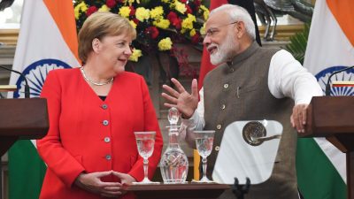 Für grüne Mobilität: Merkel gewährt Indien eine Milliarde Euro deutsches Steuergeld