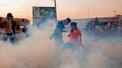 Irak: Politische Kräfte einigen sich auf Ende der Proteste – Massive Einsätze von Tränengas