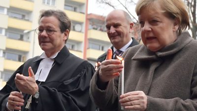 Merkel erinnert an SED-Opfer und ruft zu Demokratie und Freiheit auf