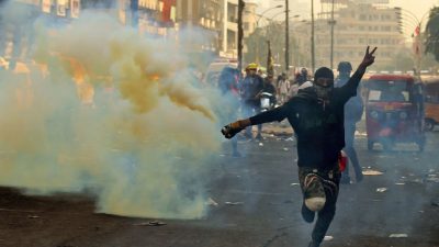 Bagdad: Einsatz von schweren Tränengas-Granaten – Vier Menschen getötet