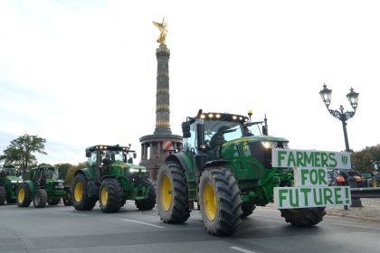 Traktoren rollen nach Berlin – Zwei Unfälle
