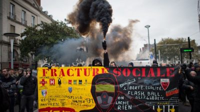 Krawalle zum Jahrestag der „Gelbwesten“-Proteste in Paris