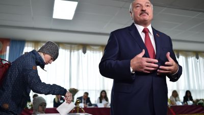 Opposition in Weißrussland beklagt massiven Betrug bei Parlamentswahl