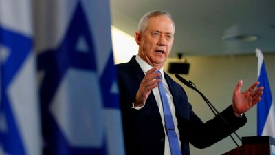 Israel: Netanjahu-Rivale Gantz wirbt für breites Regierungsbündnis unter seiner Führung