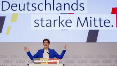 Kramp-Karrenbauer warnt CDU vor schädlicher Selbstkritik
