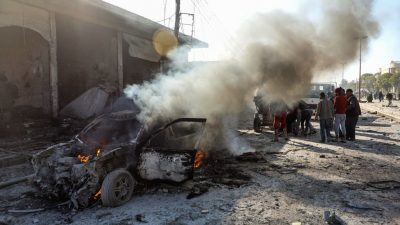 Gefechte in Nordsyrien: Neun Tote bei Explosion einer Autobombe