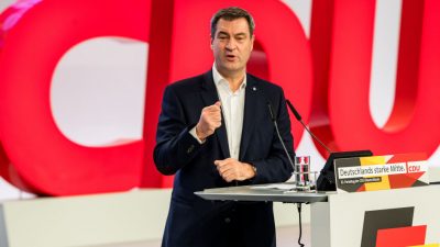 Söder: Bei SPD-Austritt aus GroKo wären Grüne in der Pflicht