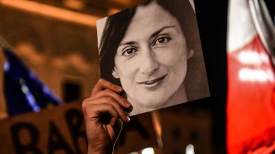 Maltas Ex-Regierungschef Muscat im Fall von getöteter Journalistin befragt
