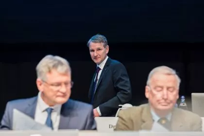 AfD-Landeschef Höcke unterstützt Chrupalla und Weidel ausdrücklich