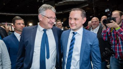 Neue AfD-Spitze: Tino Chrupalla und Jörg Meuthen – Thema „Unvereinbarkeitsliste“ von der Tagesordnung genommen