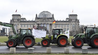 Bauernproteste in Berlin für heute beendet: „Wir haben die Schn**** voll von dieser ideologisierten Politik“