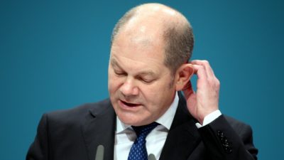 Olaf Scholz will trotz Niederlage Finanzminister bleiben