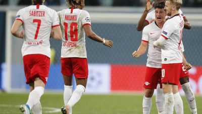 RB Leipzig dicht vor Achtelfinal-Einzug – ein Punkt noch