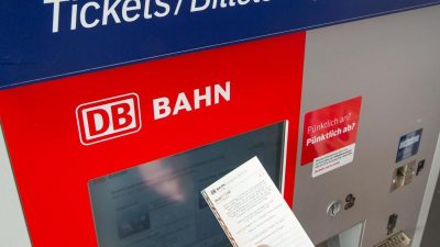 Fahrgäste wollen weiterhin Ticketautomaten bei der Bahn