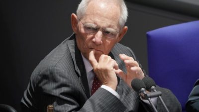 Schäuble geht nicht von vorgezogenen Neuwahlen aus