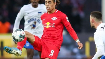 Hertha verliert am Mauerfall-Jubiläum gegen RB Leipzig