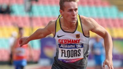 Sprint-König Floors vergoldet Weltrekord – Bronze an Streng