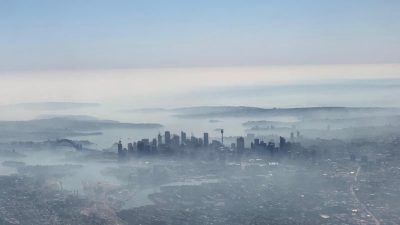Buschbrände: Giftige Rauchwolke über Millionenmetropole Sidney