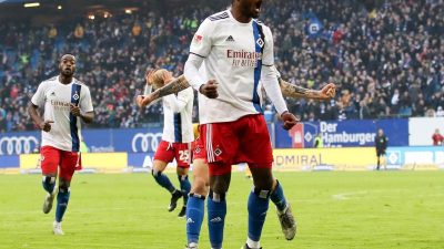HSV übernimmt Tabellenführung – Bielefeld nur Remis