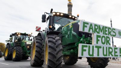 Dicke Luft vor Grüner Woche: Bauernproteste beunruhigen Klöckner
