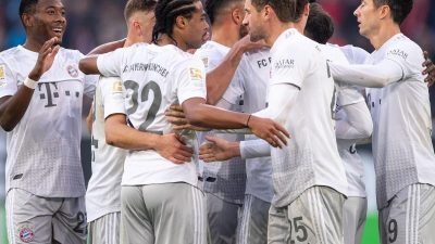 Bayern klettern dank Sieg auf Rang zwei