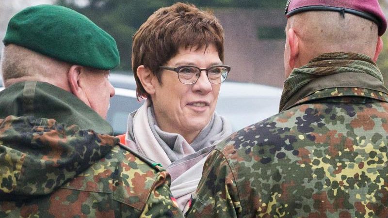 Kramp-Karrenbauer: Bundeswehr muss sich auf Einsätze in Afrika einstellen
