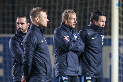 «Haudegen» und Weggefährten: Klinsmanns Hertha-Stab