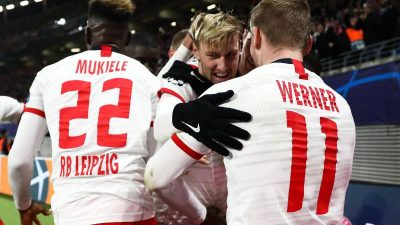 Forsberg schießt RB Leipzig in die K.o.-Runde