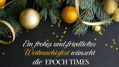 Weihnachtsbotschaft der Epoch Times: Erinnerungen an das Innere – Wir entscheiden, was wir ausstrahlen