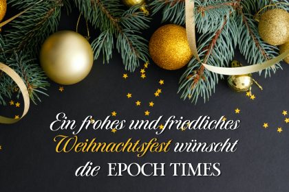 Weihnachtsbotschaft der Epoch Times: Erinnerungen an das Innere – Wir entscheiden, was wir ausstrahlen