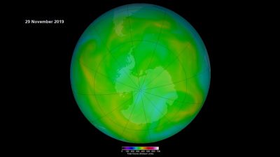 NASA: Ozonloch so klein wie seit 45 Jahren nicht mehr