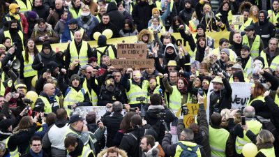 Erneut zehntausende Franzosen gegen Rentenreform auf der Straße