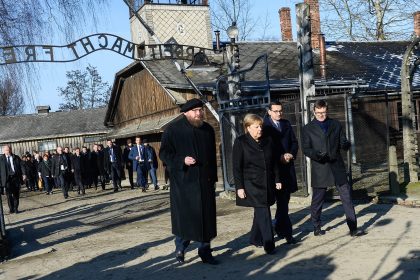 Merkel in Auschwitz eingetroffen