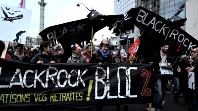 Gewinner der Rentenreform: US-Vermögensverwalter Blackrock beriet französische Regierung