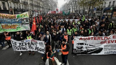 Bahnstreik in Frankreich wird fortgesetzt