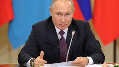 Nach Tötung Soleimanis: Putin warnt vor Eskalation in der Golfregion