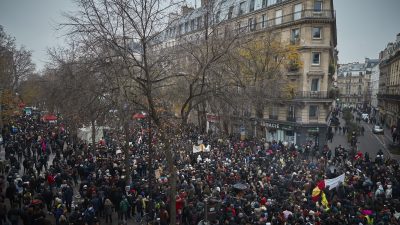 Franzosen geben Kampf gegen Rentenreform nicht auf – Demonstrationen bis Freitag erwartet