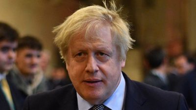 Boris Johnson reist nicht zum Weltwirtschaftsforum in Davos
