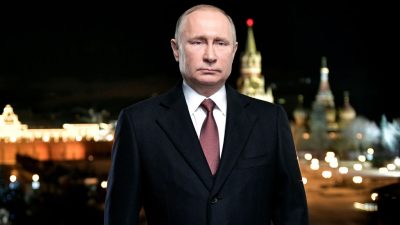 Putin ruft Russen in Neujahrsansprache zu „Einheit“ auf
