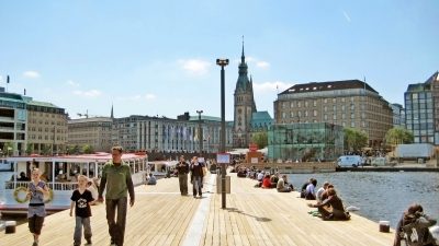 Hamburg verbietet Silvesterfeuerwerk um die Binnenalster