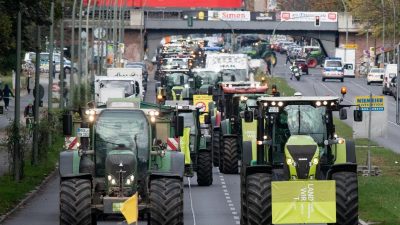Deutsche Bauern machen wieder mobil und drohen mit weiterer Trecker-Demo am 14. Januar