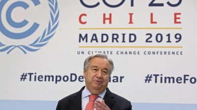 Newsticker: UN-Klimakonferenz beginnt heute in Madrid – 200 Staaten sind dabei