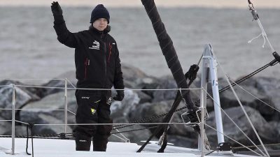 Gerade noch rechtzeitig: Greta Thunberg soll Montag in Portugal mit Segelyacht ankommen