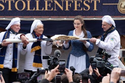 Dresdner Riesenstollen 2019 wiegt 3,9 Tonnen