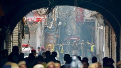 Mehr als 40 Tote bei Brandkatastrophe in Neu Delhi