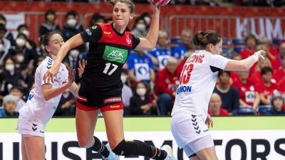 Dämpfer für deutsche Handballerinnen bei WM