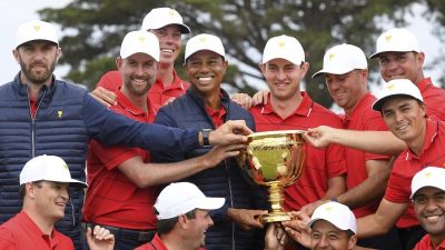US-Golf-Team gewinnt dank Woods 13. Presidents Cup