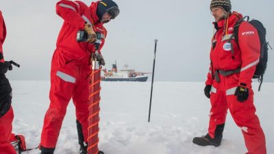 Schichtwechsel bei Arktis-Expedition „Mosaic“
