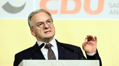 Haseloff zum CDU-Spitzenkandidaten in Sachsen-Anhalt gewählt